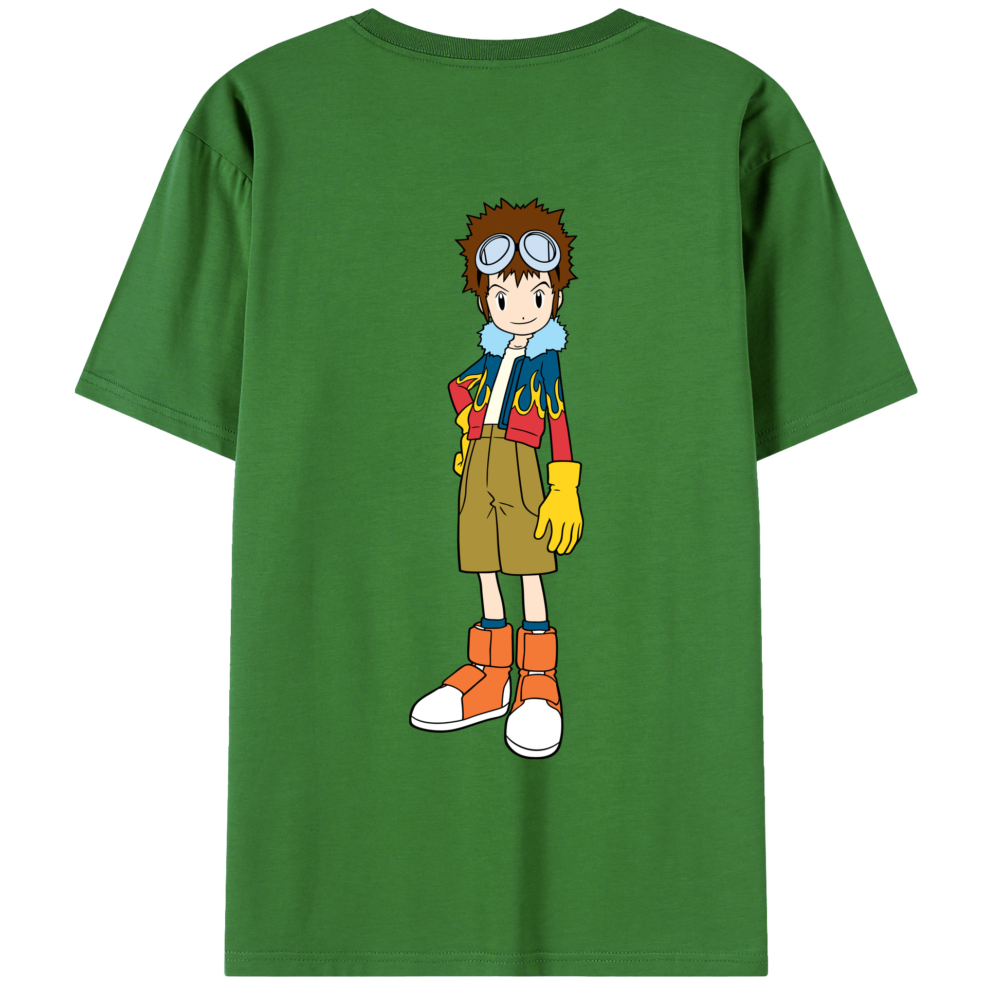 （画像用） Digimon デジタルモンスター/デジモン レディース半袖Tシャツ(バックプリント)
